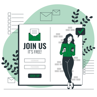 Sign up-bro