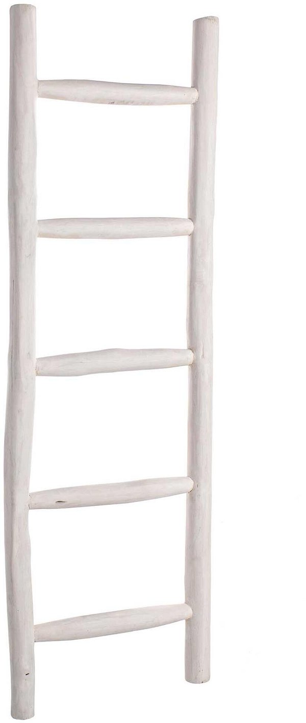 Scala Pioli in Legno Bianco
