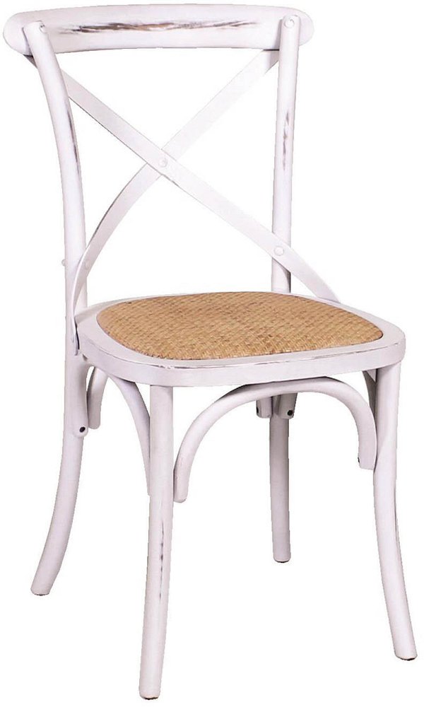 Sedia in Legno Bianco Cross