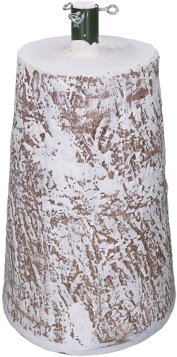 Base per Albero Tronco in Resina Sbiancato