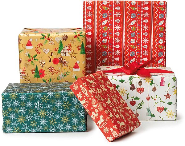 Carta Christmas in 5 Fantasie