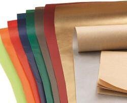 Fogli Carta Regalo Sealing Tinta Unita (con Retro Avana)