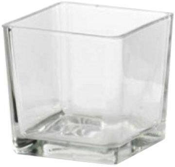 Cubo in Vetro Trasparente