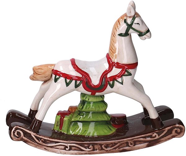Cavallo a Dondolo in Ceramica