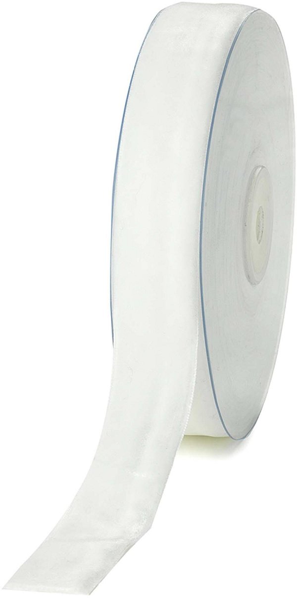 Nastro Velluto Bianco