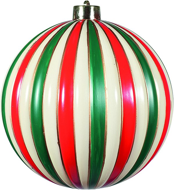 Sfera a Spicchi Tricolore in Plastica