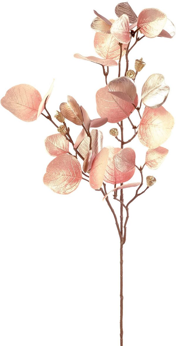 Ramo Eucalyptus Glamour Velvet Rosa Chiaro