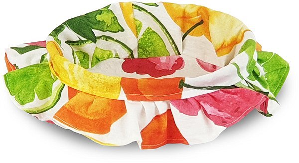 Cestino Tondo Foderato Fruits