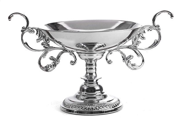Coppa Elegant in Metallo Silver