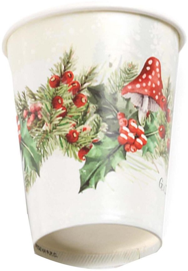 Bicchieri in Carta Bois De Noel