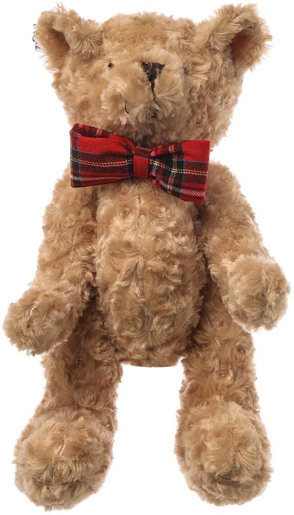 Orsetto in Tessuto Teddy Bear Beige