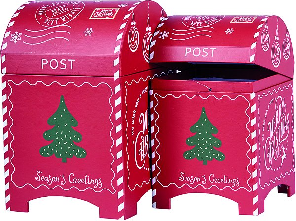 Set Scatole Cassetta Postale in Cartone