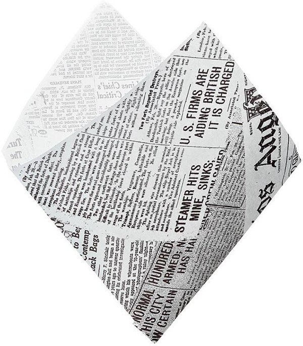 Sacchetti aperti in Carta Antigrasso due lati Journal