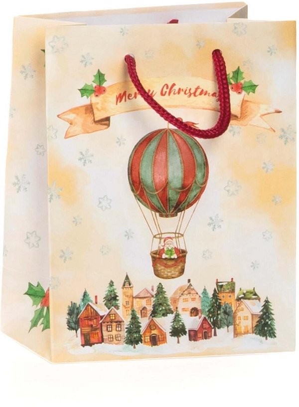 Shopper Plastificata Matt Mongolfiera