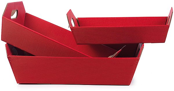 Cesta Onda Rosso