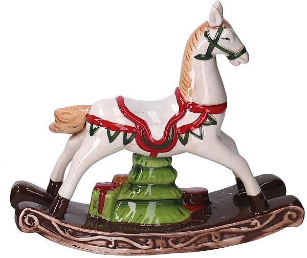 Cavallo a Dondolo in Ceramica