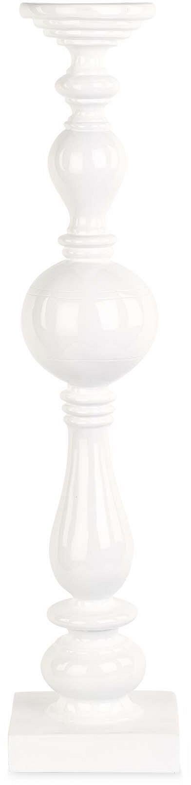 Candelabro in Resina Bianco