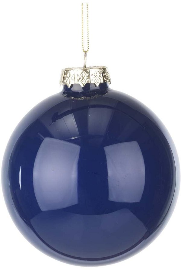 Sfere di vetro Blu luminoso