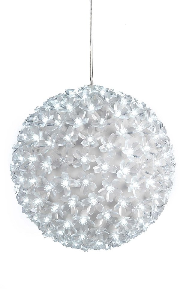 Sfera da Appendere 200 Led Luce Bianca