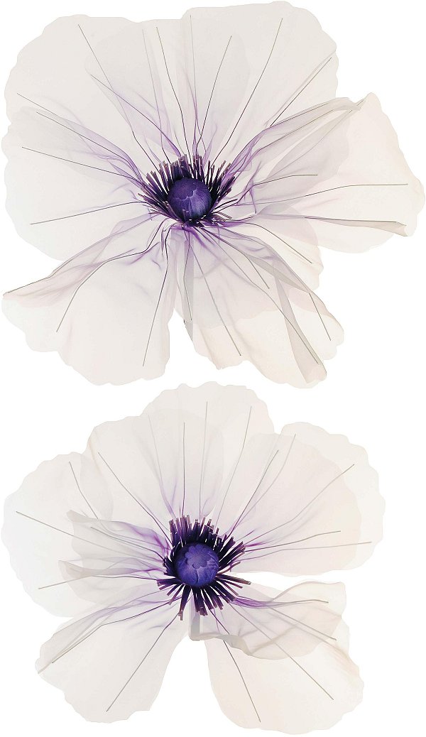 Set Fiori di Organza Lavanda