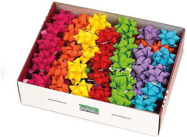 Stelle Adesive Simil Carta - Colori Chiari