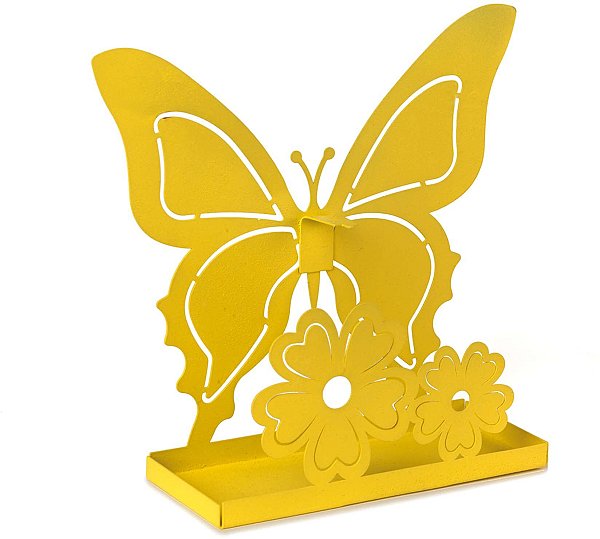 Porta Zampirone Farfalla Giallo