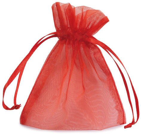 Sacchetti Organza Rosso