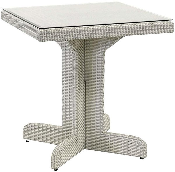Tavolo in Polyrattan Adila Quadrato