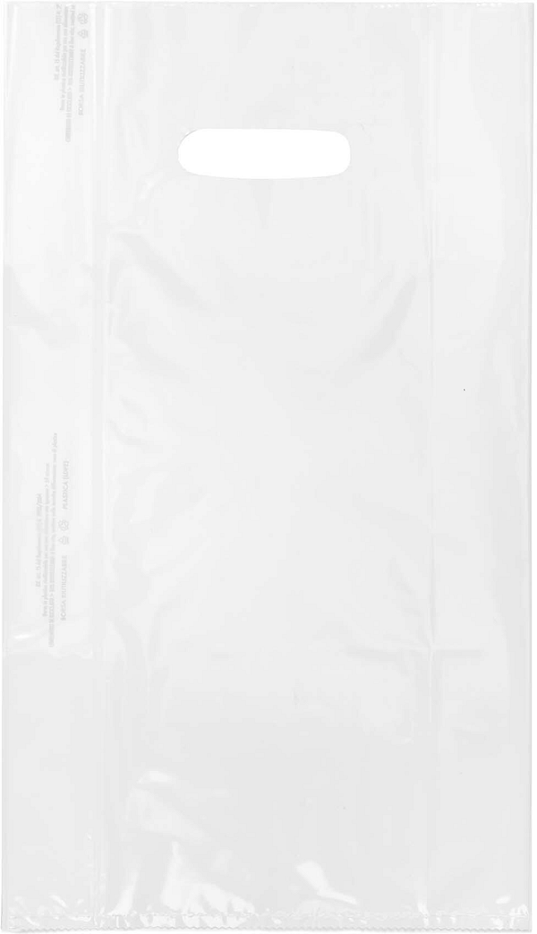 Buste Riutilizzabili LDPE Bianco - 5 kg