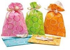 Buste Regalo Perlate Round Assortite in 5 Colori