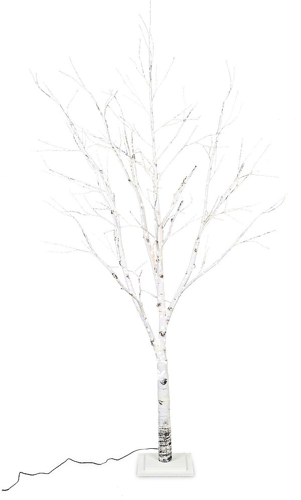 Albero Betulla Sbiancata con Led