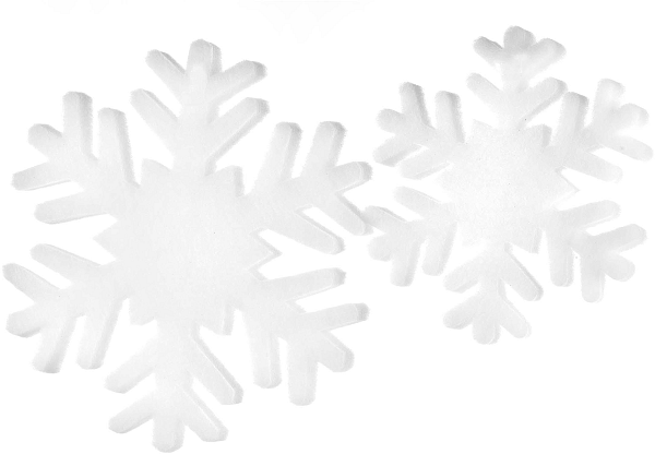 Fiocchi di Neve in Poliestere