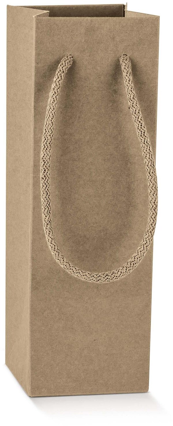 Shopper Carta Avana con Cordini