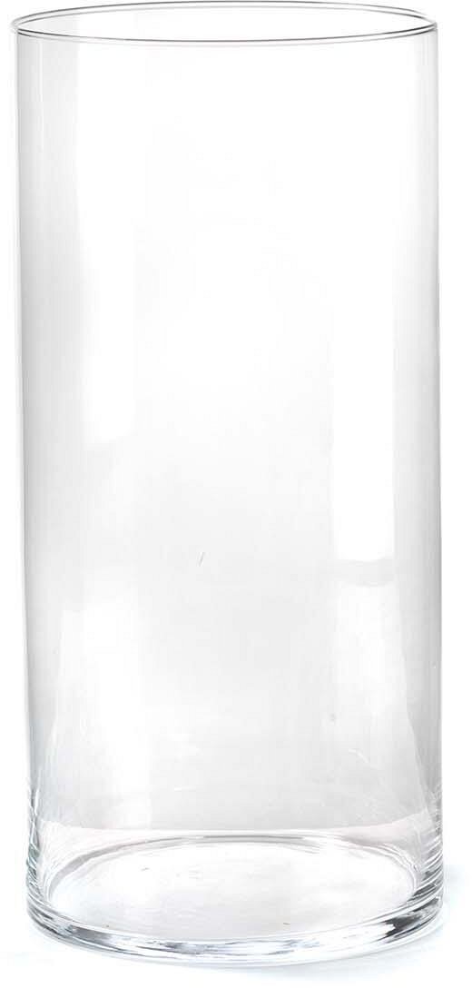Vaso in Vetro Trasparente Cilindro