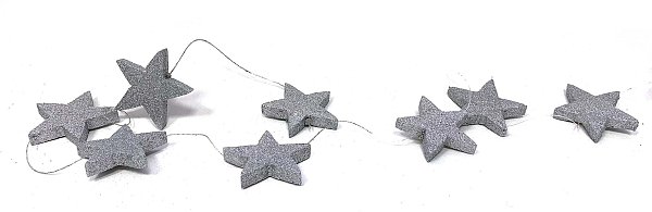 Collane 12 Stelle Argento e Glitter