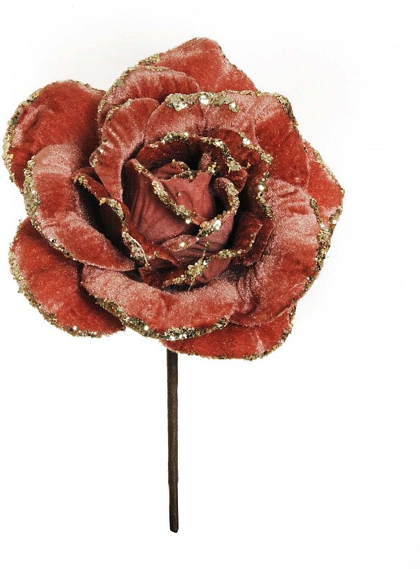 Pick Rose in Velluto con Glitter