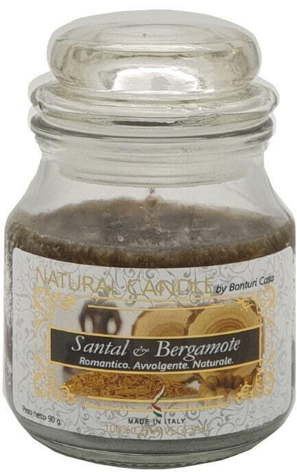 Candela Profumata Natural Candle Romantica