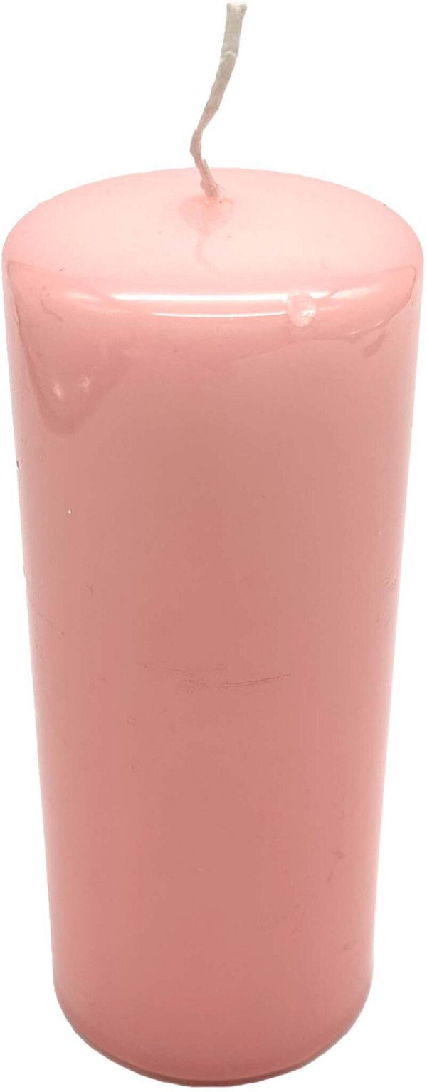 Candelotto Cera Laccata Rosa