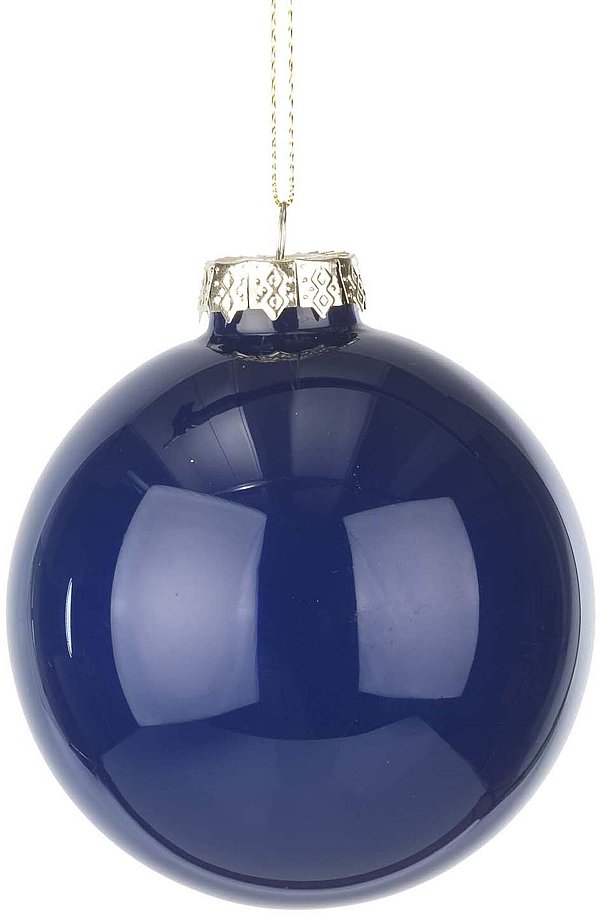 Sfere di vetro Blu Luminoso