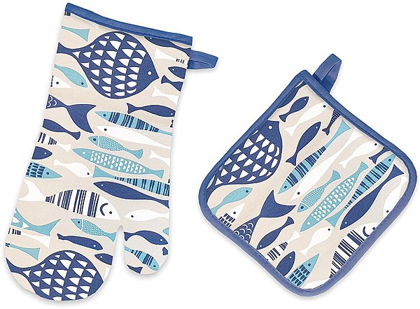 Set Guanto Forno + Presina Beach