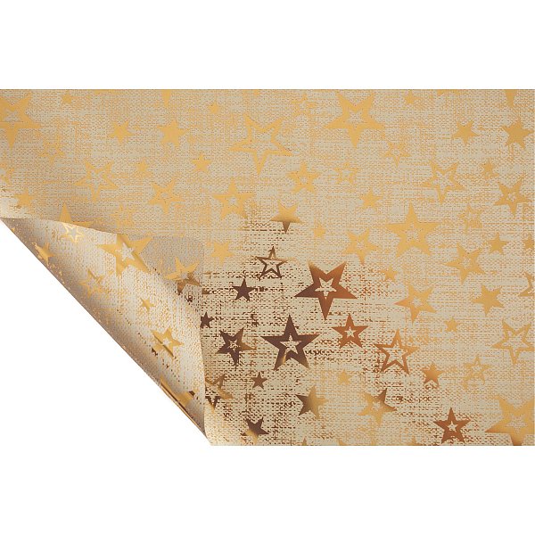 Bobina Polipropilene Metallizzata Fabric Star Oro 35 my