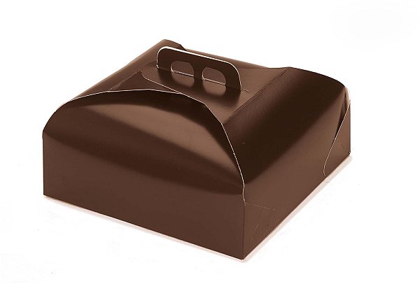 Scatola Portatorta Marrone
