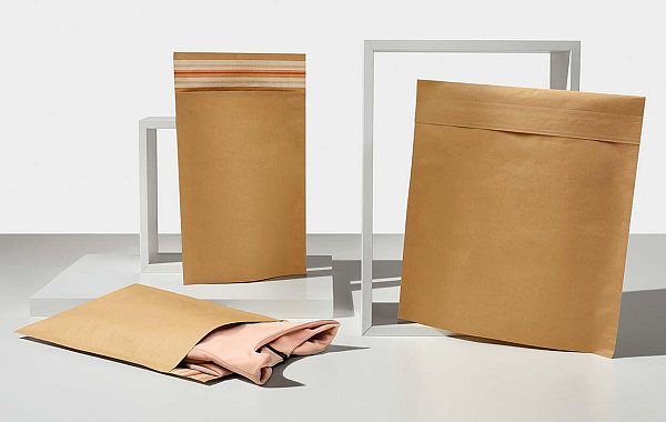 Busta Carta E-Commerce con 2 Bande Adesive