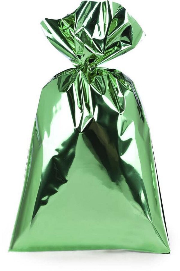 Buste Regalo Lucide Metallizzate Verde