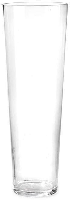 Vaso in Vetro Trasparente Conico
