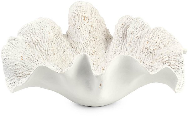 Centrotavola in Poliresina Corallo Bianco