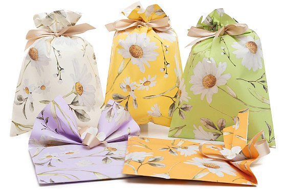 Buste Regalo Perlate Margaritas Assortite in 5 Colori