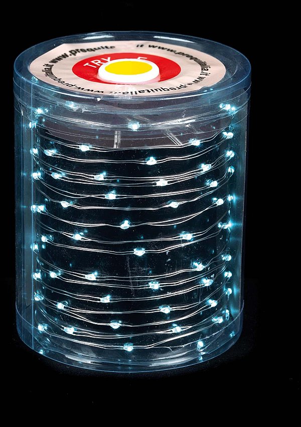 Catena Luminosa Nanoled con Giochi di Luce Fredda