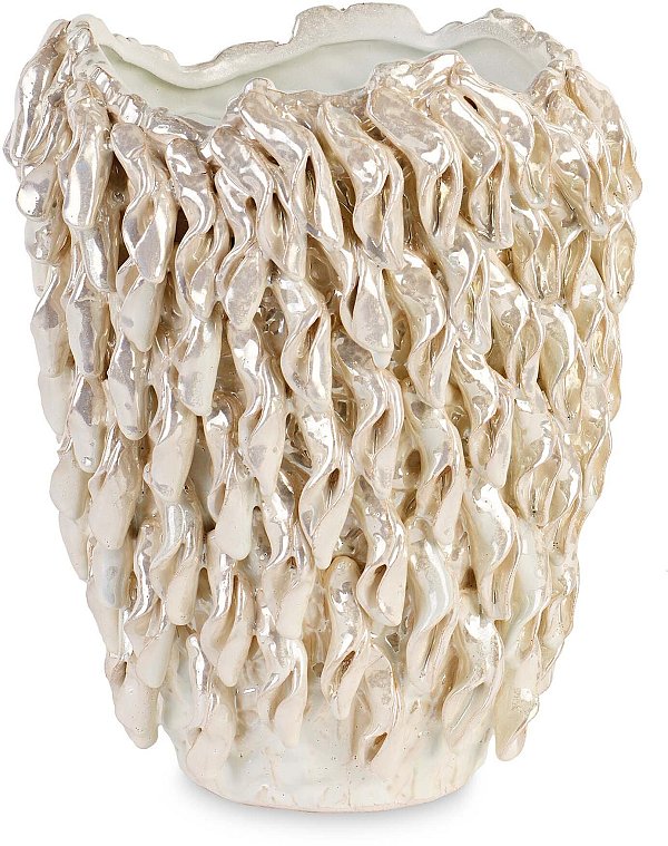 Vaso in Ceramica Perlato