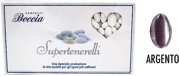 Confetti Mandorletta Pelata Argento